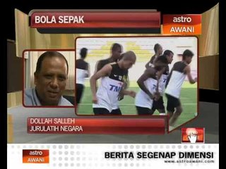 Dollah harap tuah menyebelahi Harimau Malaya