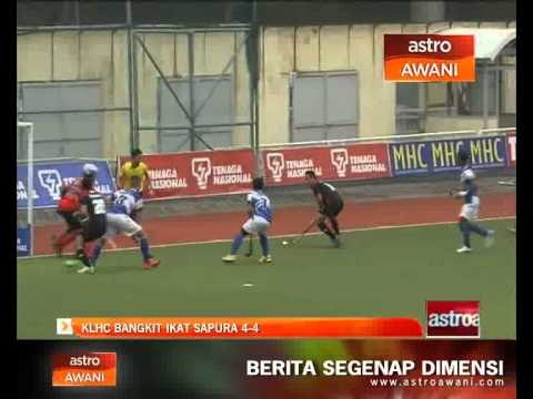 Liga Hoki Malaysia: KLHC bangkit ikat Sapura 4-4