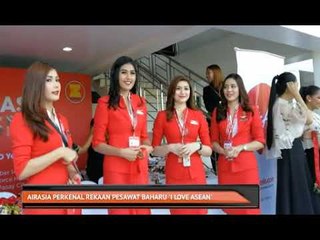 AirAsia perkenal rekaan pesawat baharu 'I Love ASEAN'