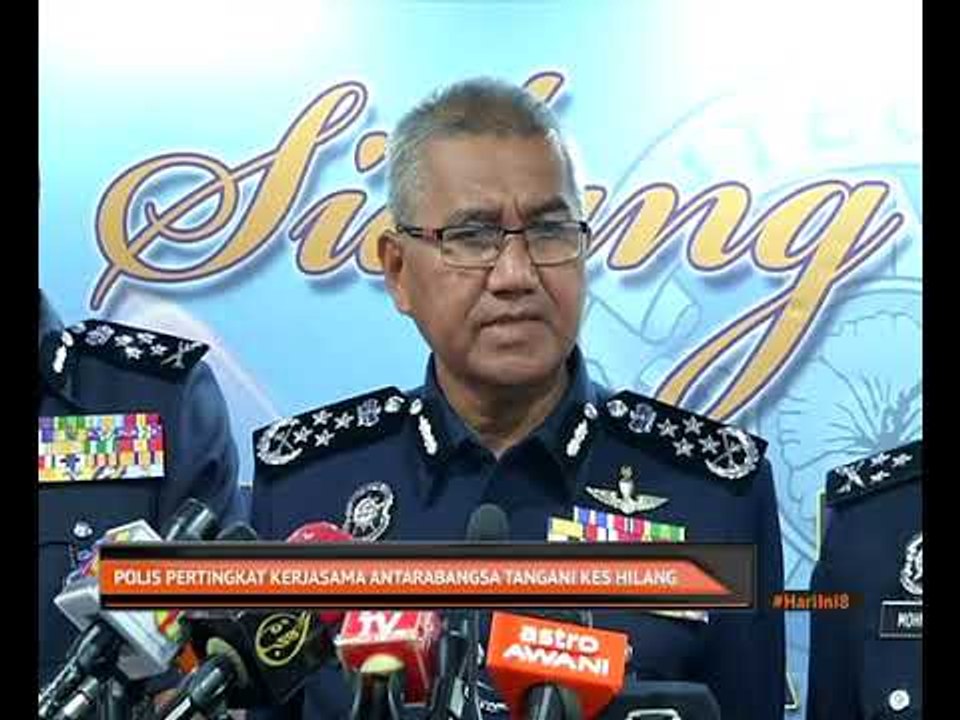 Polis tingkat kerjasama antabangsa tangani kes...