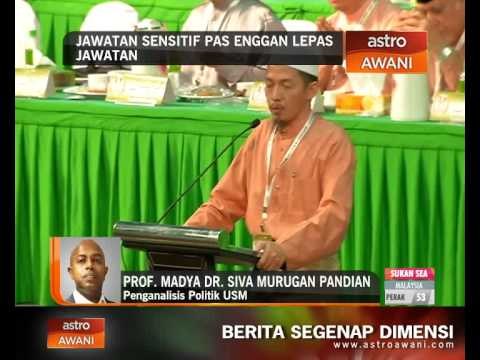 Jawatan sensitif PAS enggan lepas jawatan