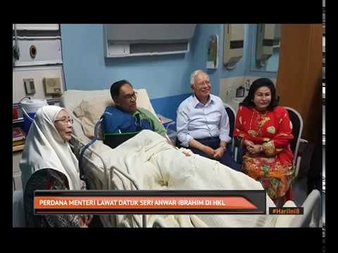 Perdana Menteri lawat Datuk Seri Anwar Ibrahim di HKL