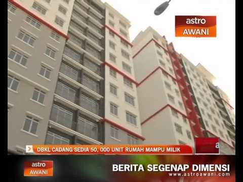 DBKL cadang sedia 50,000 unit rumah mampu milik