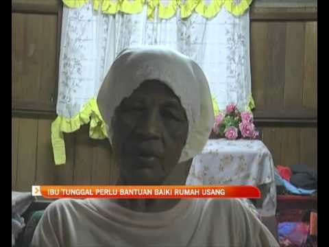 Ibu tunggal perlu bantuan baiki rumah usang