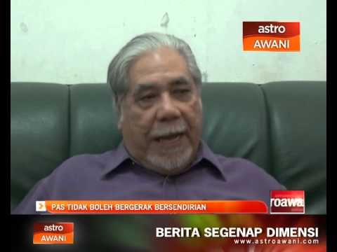 PAS tidak boleh bergerak bersendirian