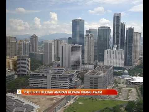 Polis nafi keluar amaran kepada orang awam