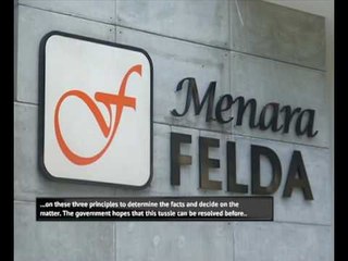 PM outlines three steps to address FGV fiasco
