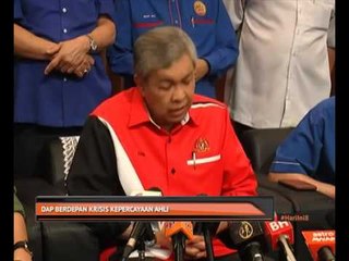 DAP berdepan krisis kepercayaan ahli