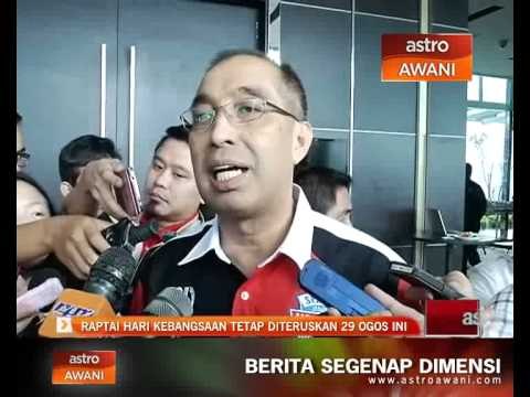 Raptai Hari Kebangsaan tetap diteruskan 29 Ogos ini