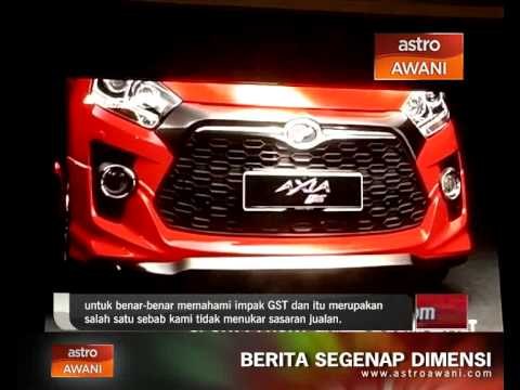 Perodua jangka sumbangan jualan aksesori naik 2-3 peratus