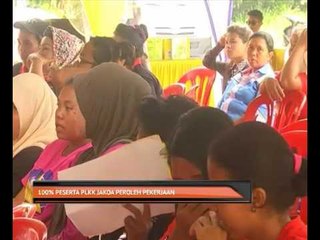 100 peratus peserta PLKK JAKOA peroleh pekerjaan