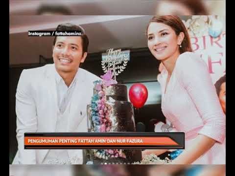 Pengumuman penting Fattah Amin dan Nur Fazura
