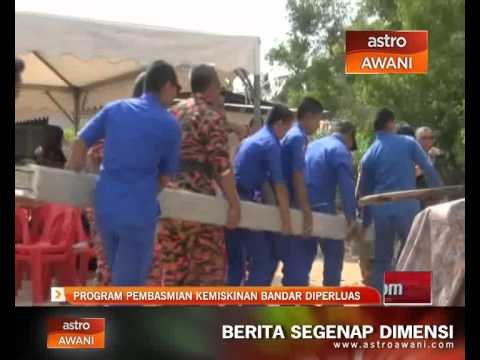 Program pembasmian kemiskinan bandar diperluas