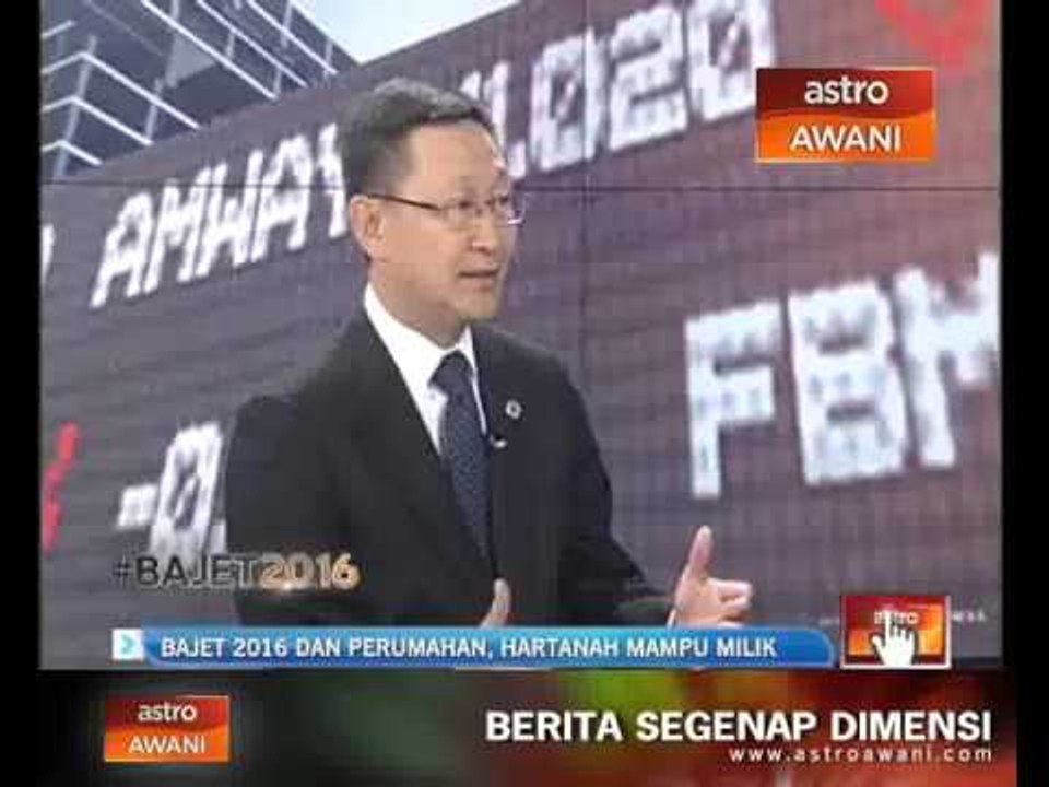 Bajet 2016 dan perumahan, hartanah mampu milik