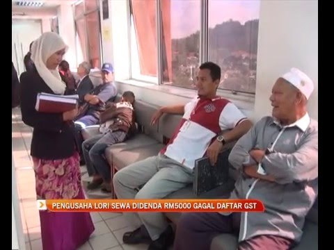 Pengusaha lori sewa didenda RM5000 gagal daftar GST