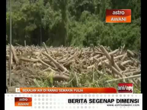 Bekalan air di Ranau semakin pulih
