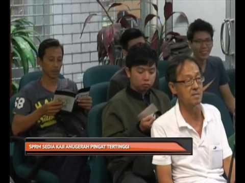 SPRM sedia kaji anugerah pingat tertinggi
