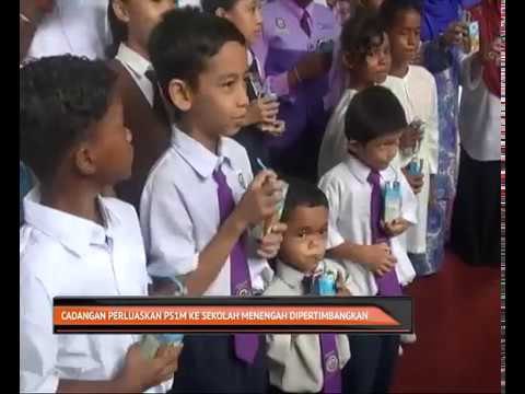 Cadangan perluaskan PS1M ke sekolah menengah dipertimbangkan