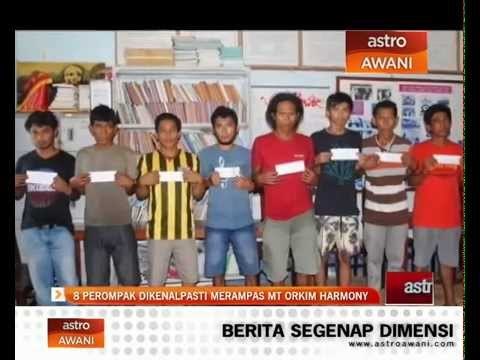 8 perompak dikenalpasti merampas MT Orkim Harmony