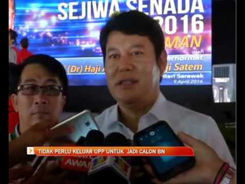 Tidak perlu keluar UPP untuk jadi calon BN