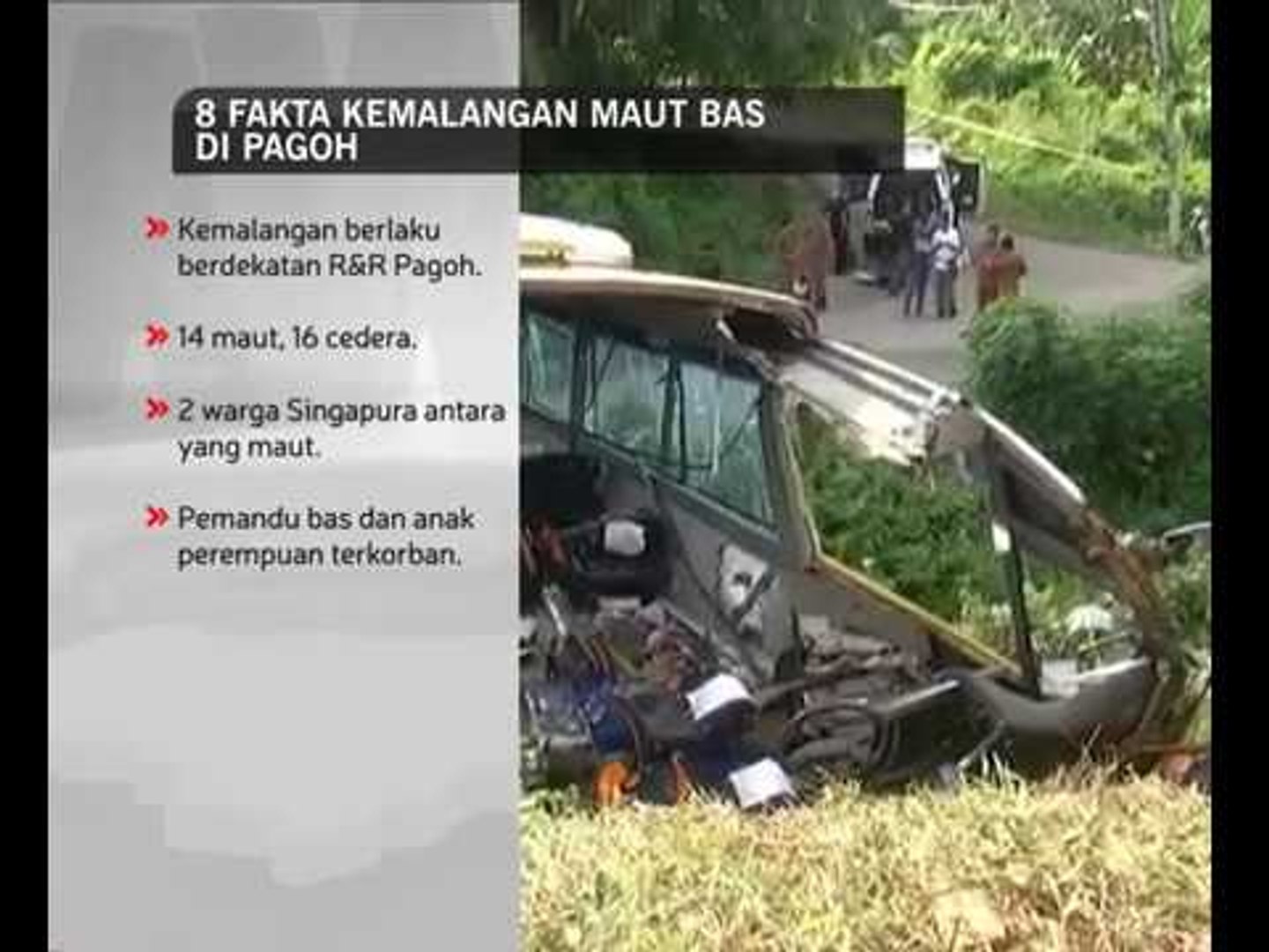 8 Fakta Kemalangan Maut Bas Di Pagoh Video Dailymotion