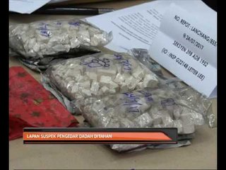 Lapan suspek pengedar dadah ditahan