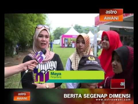 Pengisian menarik buat pengunjung- Gempak Keluarga FELDA