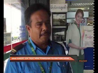 下载视频: AWANI Rangers UUM tinjau impak pemansuhan tol Bukit Kayu Hitam