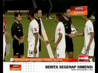 Rai kejayaan bersejarah Harimau Selatan