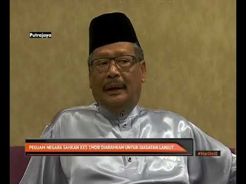 Peguam negara sahkan kes 1MDB diarahkan untuk siasatan lanjut