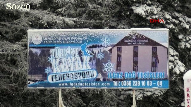 Ilgaz Dağı kayıyor tesisleri boşaltın!..