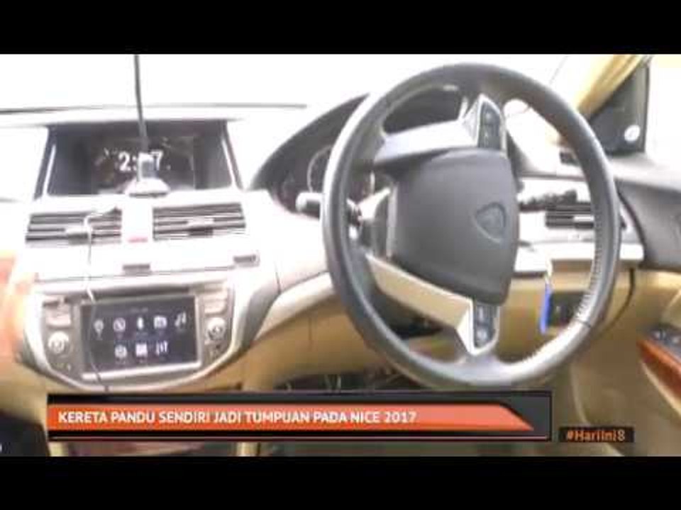 Kereta pandu sendiri jadi tumpuan pada NICE 2017