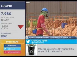 Kerajaan senarai hitam kontraktor bermasalah