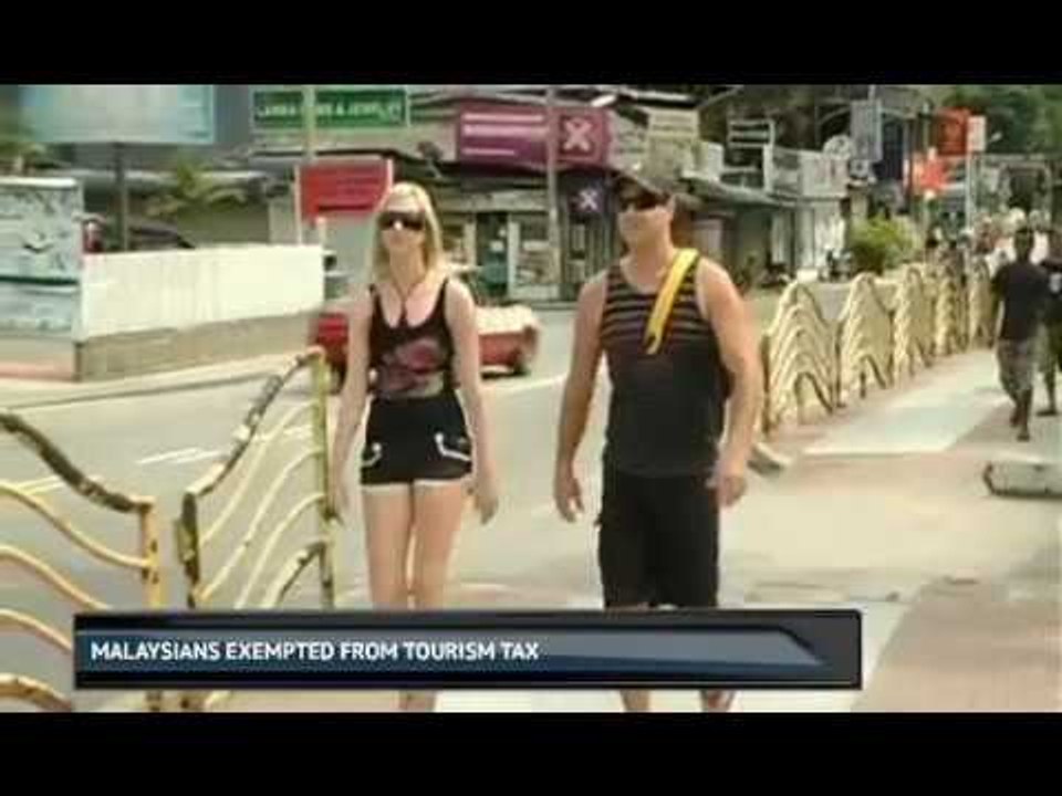 Malaysians exempted from tourism tax