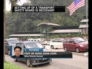 Setting up of a transport safety board is necessary