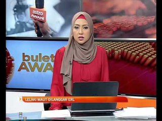 Lelaki maut dilanggar ERL