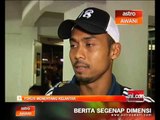Juzaili Samion gesa rakan fokus menentang Kelantan