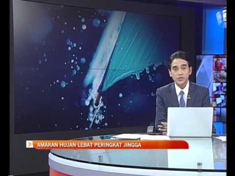 Amaran hujan lebat peringkat jingga