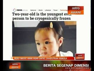 Beku mayat anak agar dapat dihidupkan semula