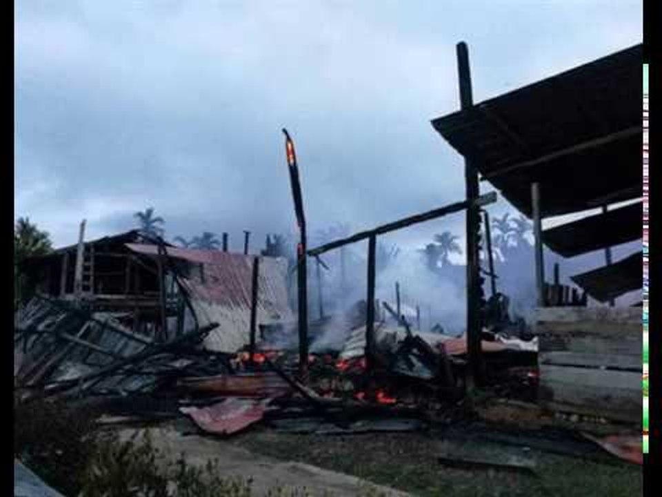 11 pintu rumah panjang musnah dalam kebakaran di Miri