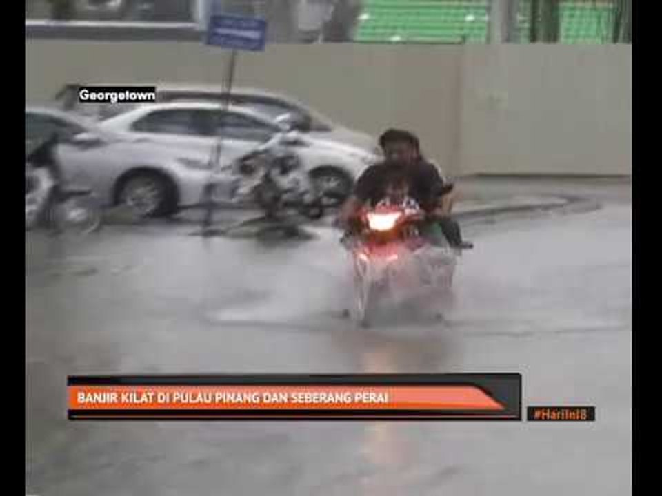 Banjir kilat di Pulau Pinang dan Seberang Perai