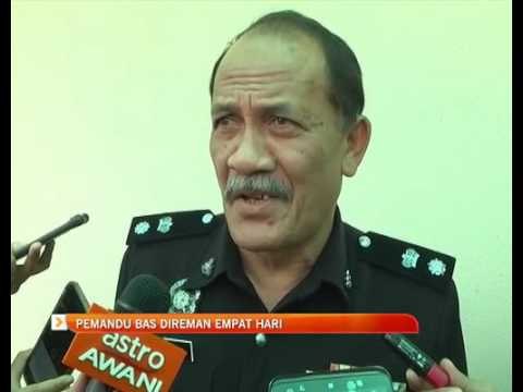 Pemandu bas direman empat hari