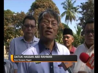 Kerajaan Melaka bela nasib duda rumah terbakar