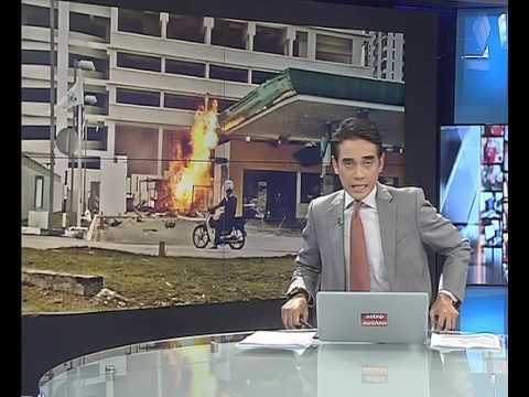 Tangki NGV stesen minyak meletup, seorang maut