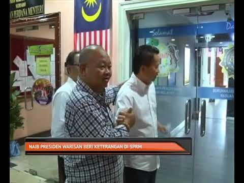 Naib Presiden Parti Warisan beri keterangan di SPRM