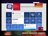 Perdana Menteri lancar laman web Bajet 2016