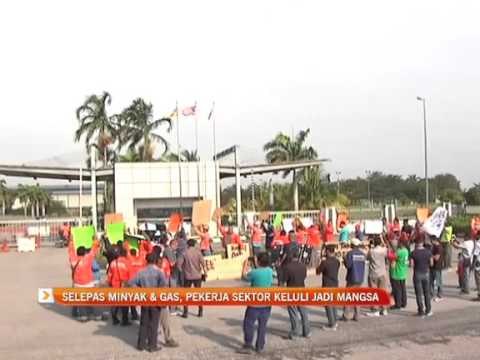 Selepas minyak dan gas, pekerja sektor besi jadi mangsa