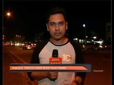 Penduduk terkesan banjir besar Pulau Pinang