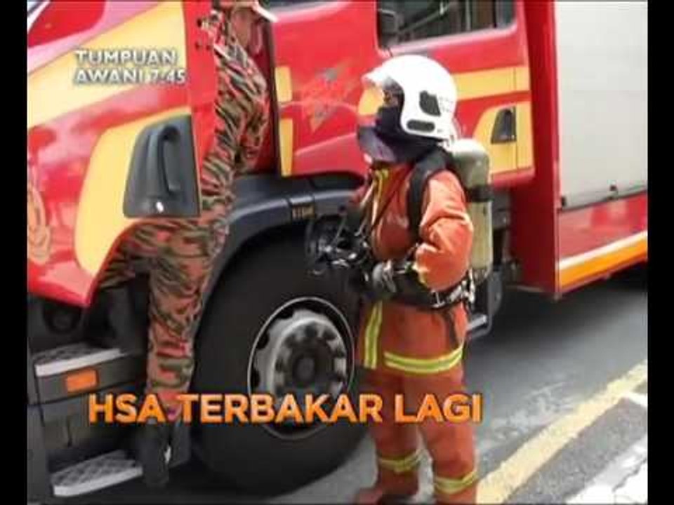 AWANI 7:45 malam ini: HSA terbakar lagi