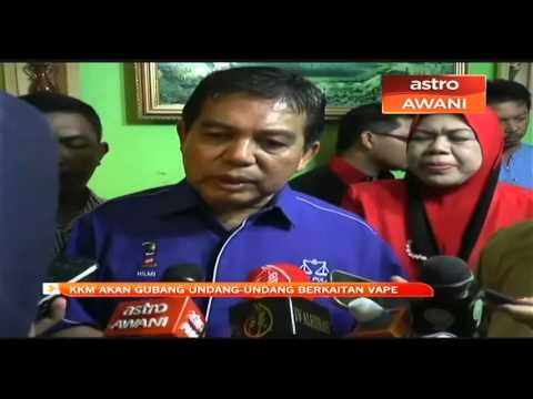 KKM akan gubal undang-undang berkaitan Vape